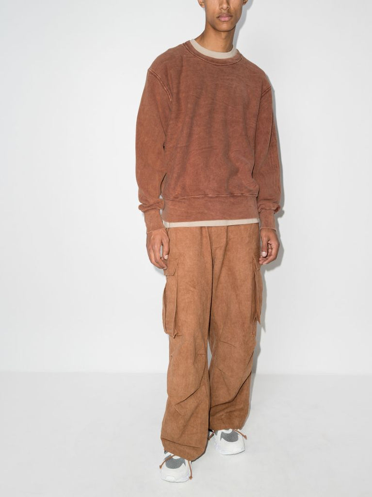 Mineral Wash Cotton Sweatshirt