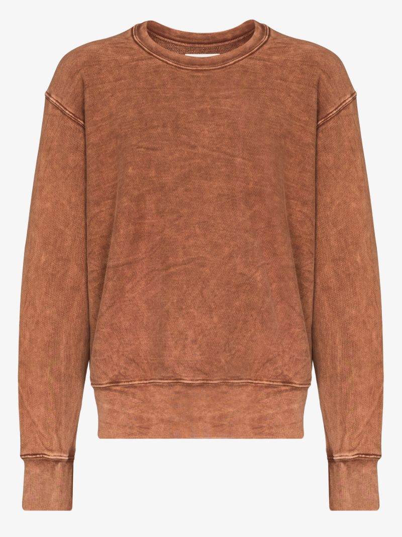 Mineral Wash Cotton Sweatshirt