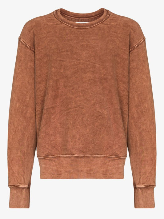 Mineral Wash Cotton Sweatshirt