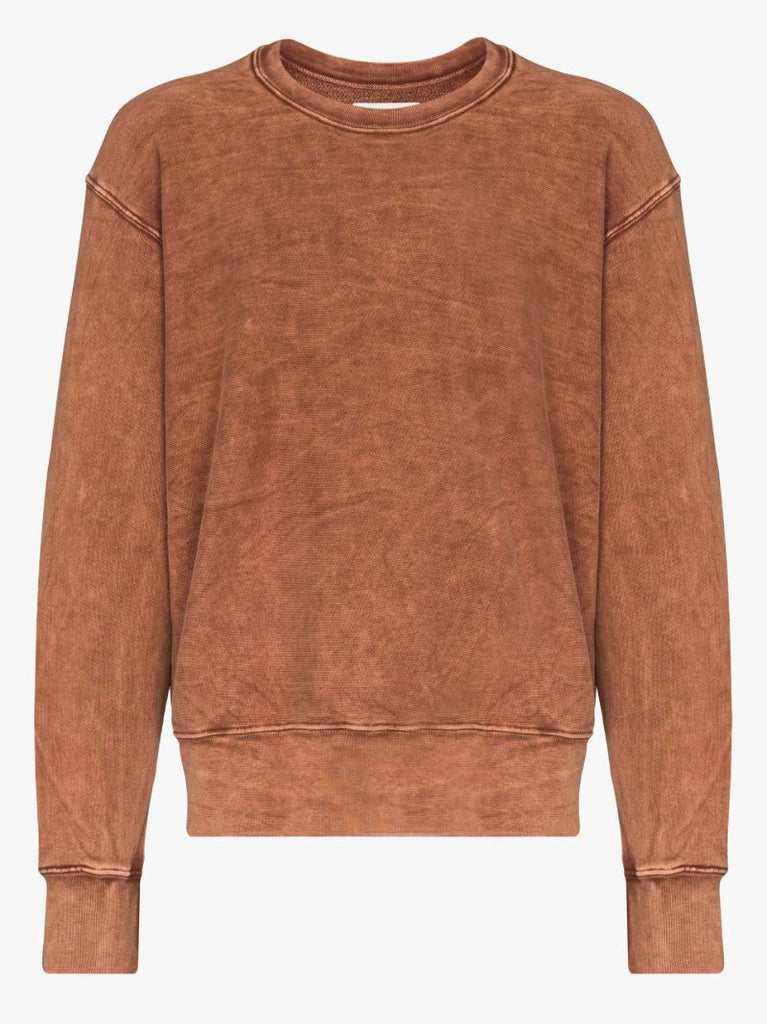 Mineral Wash Cotton Sweatshirt