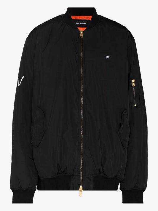Gothic Oversized Bomber Jacket