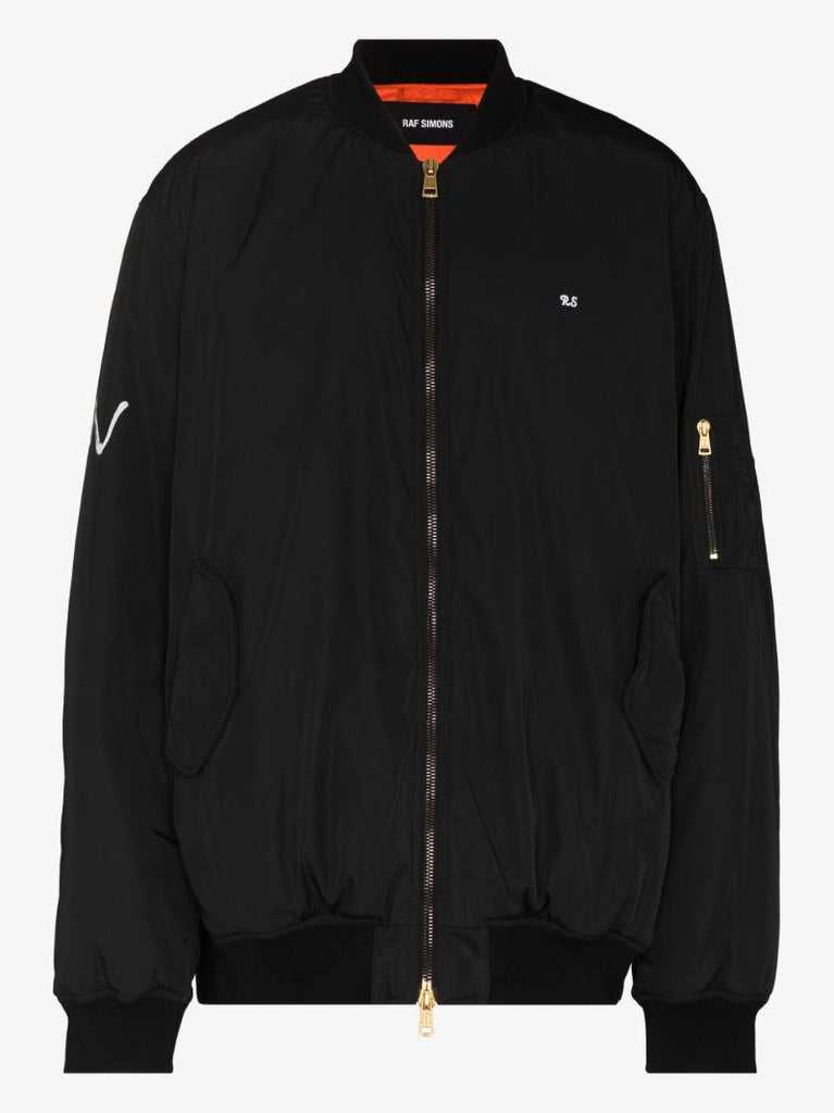 Gothic Oversized Bomber Jacket