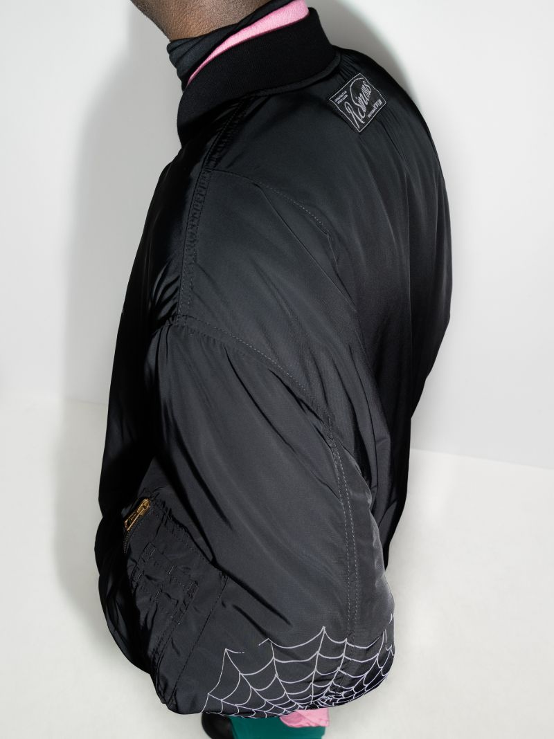 Gothic Oversized Bomber Jacket