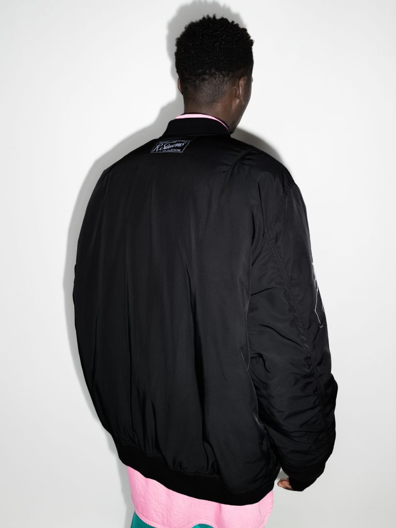 Gothic Oversized Bomber Jacket