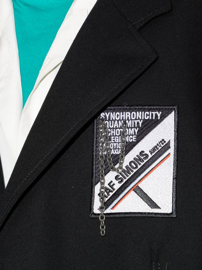 Oversized Badge Blazer