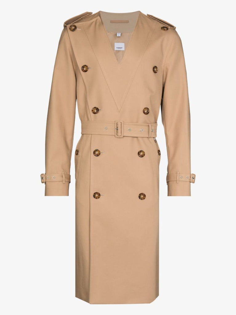 V-neck Trench Coat