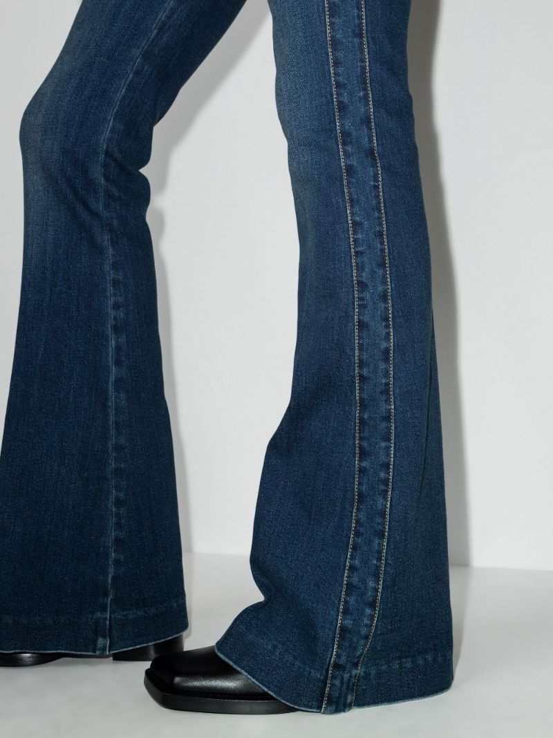 High Waist Flared Jeans