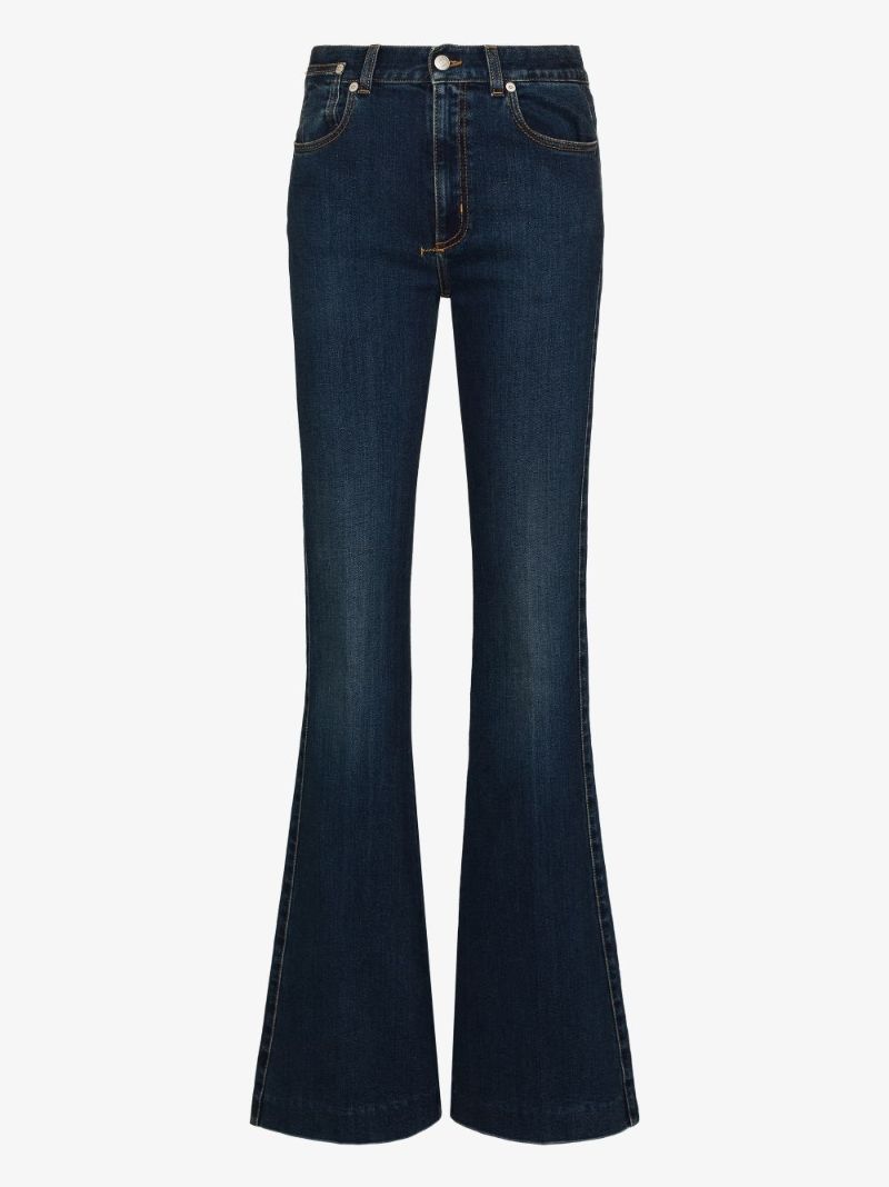 High Waist Flared Jeans