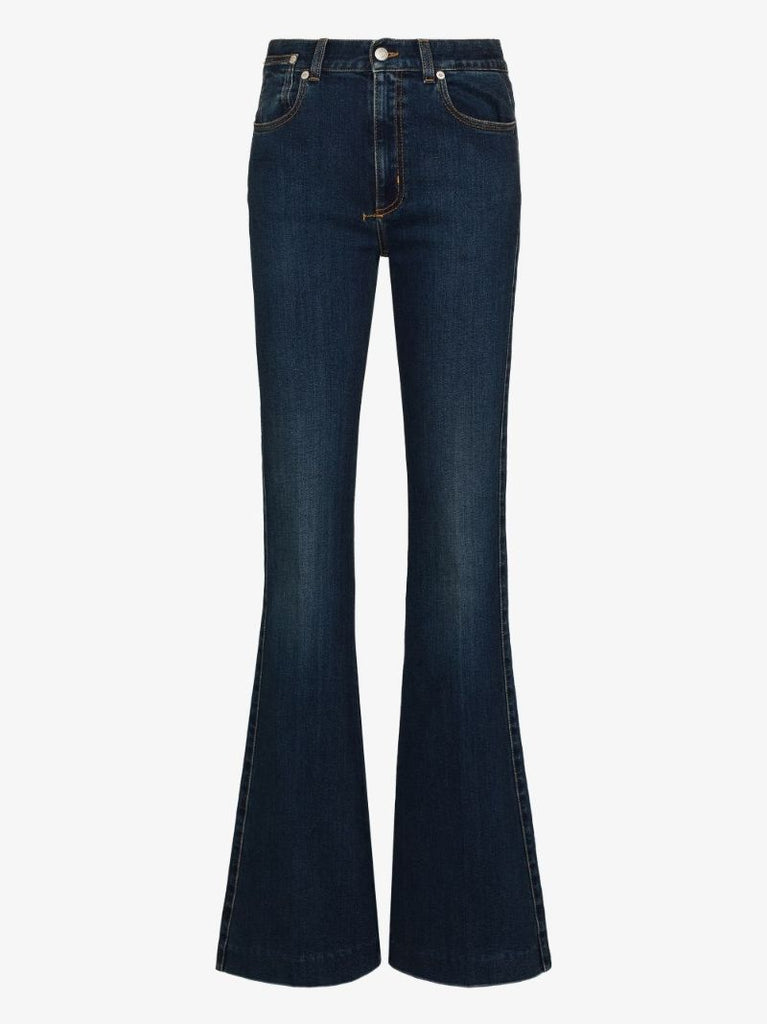 High Waist Flared Jeans