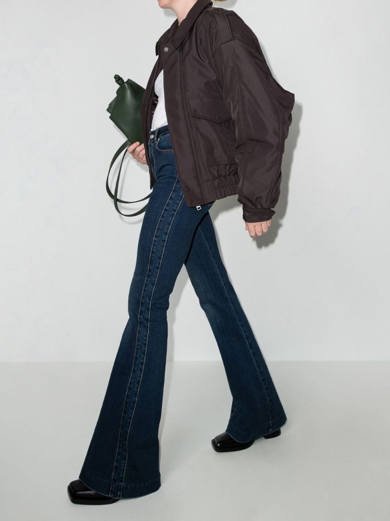 High Waist Flared Jeans