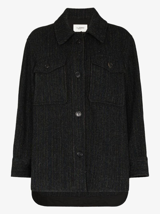 Collared Woven Coat