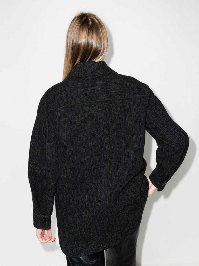 Collared Woven Coat