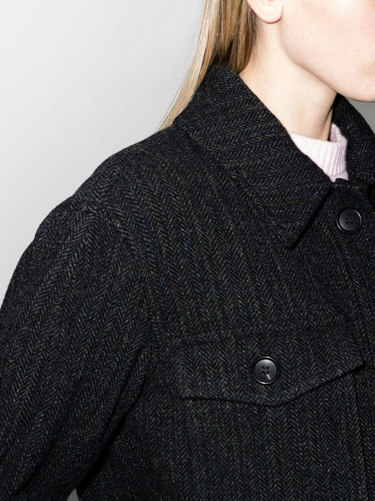Collared Woven Coat
