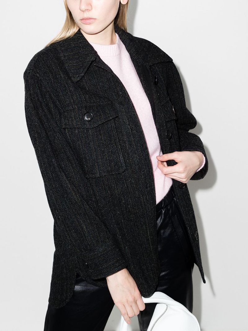 Collared Woven Coat