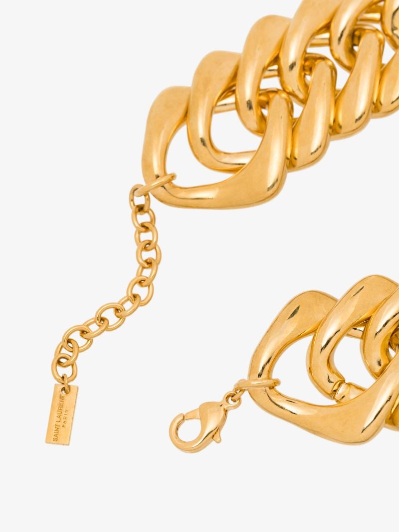 Gold-tone Extra Large Link Bracelet