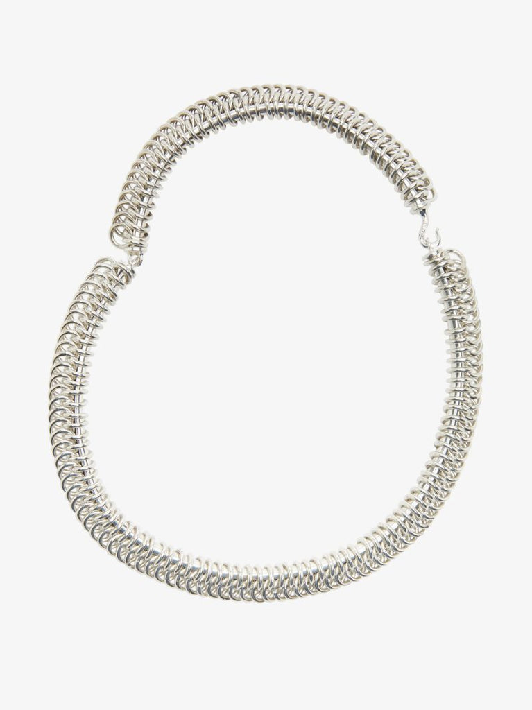Sterling Silver Twist Chain Necklace