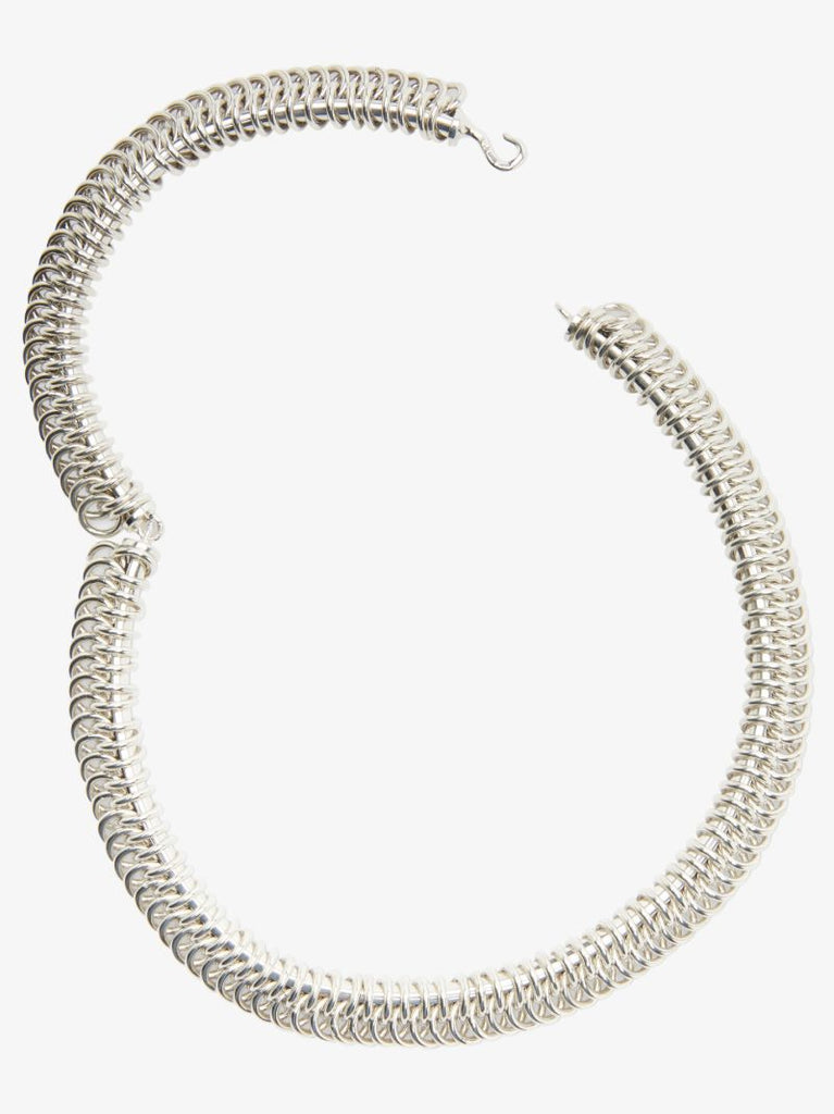 Sterling Silver Twist Chain Necklace