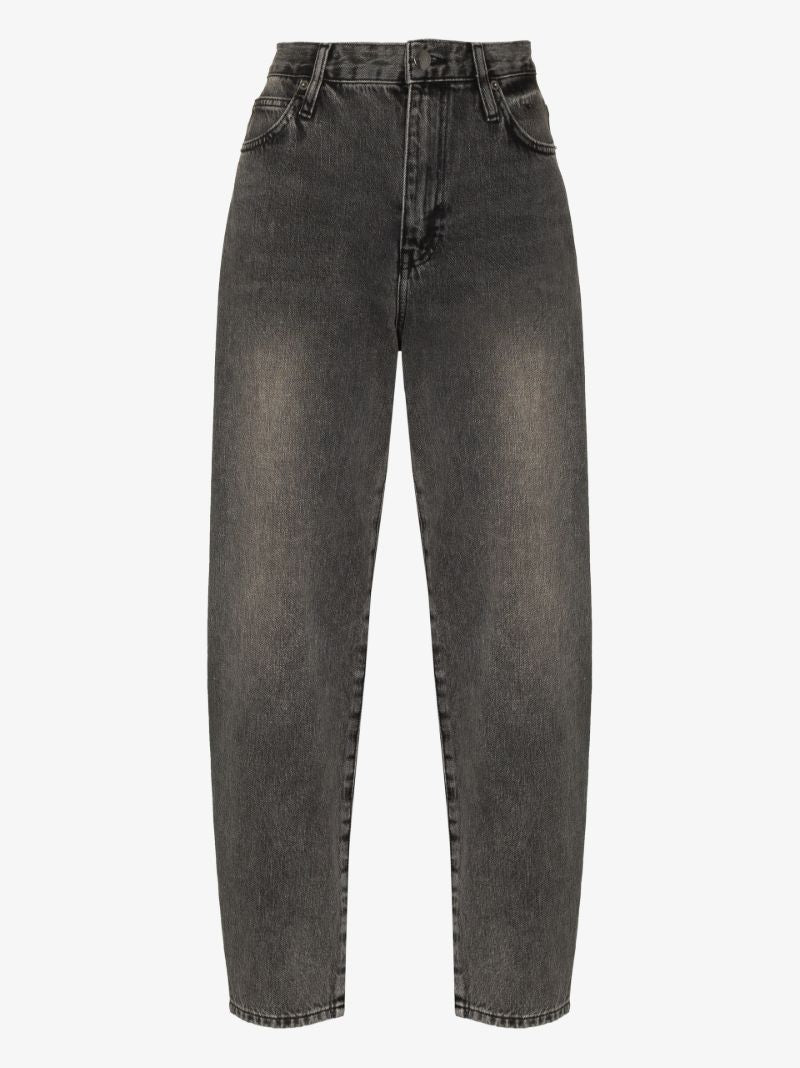 Ultra High Barrel Leg Jeans