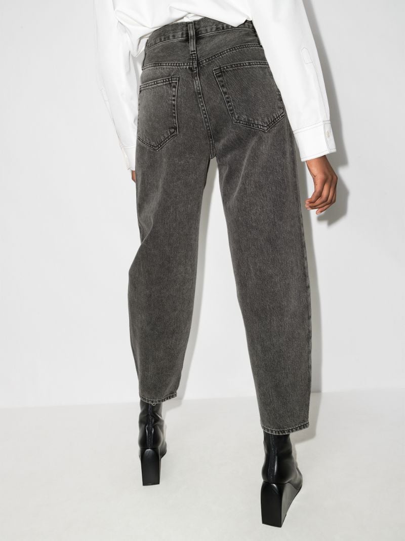 Ultra High Barrel Leg Jeans