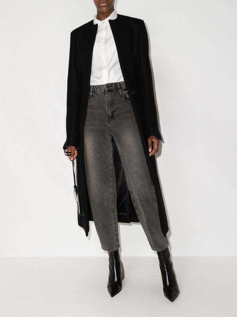 Ultra High Barrel Leg Jeans