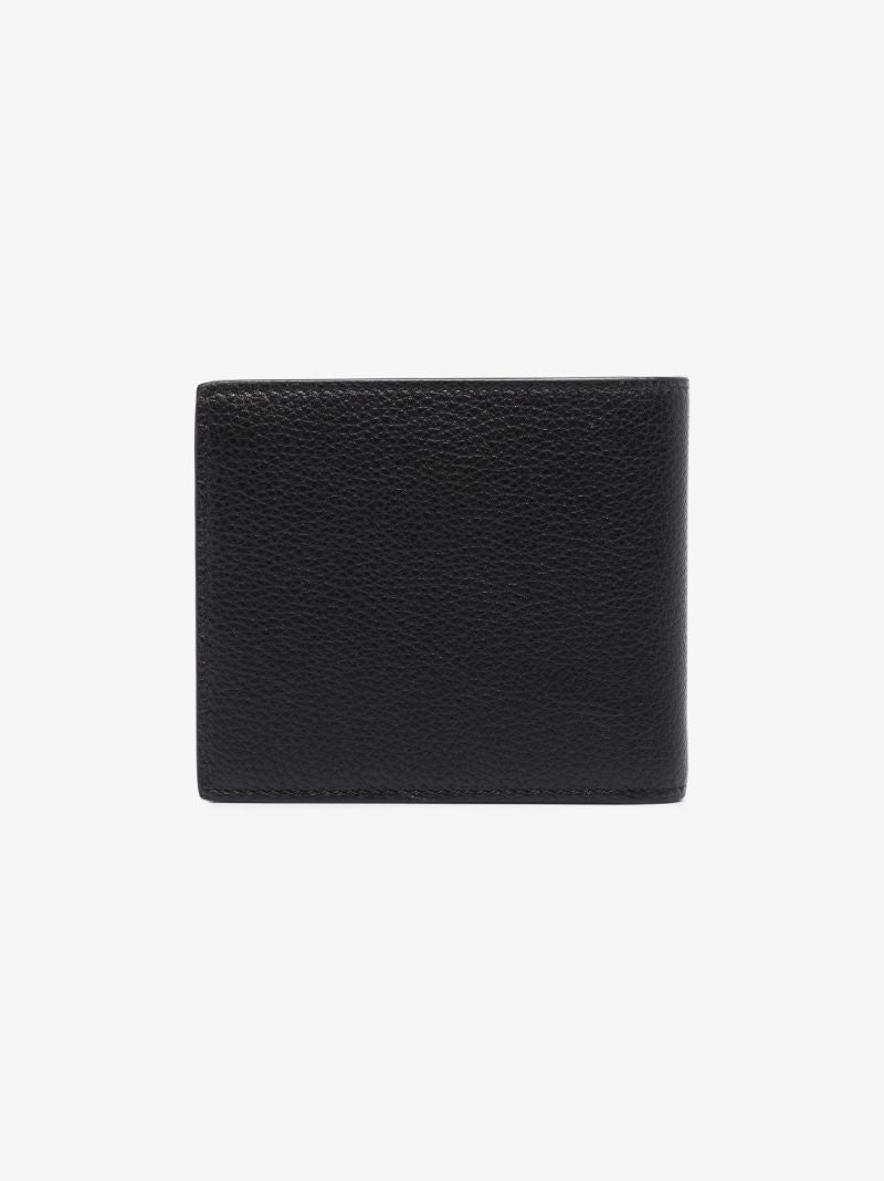 Black 4g Leather Bifold Wallet
