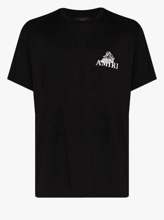 Cherub Print Cotton T-shirt