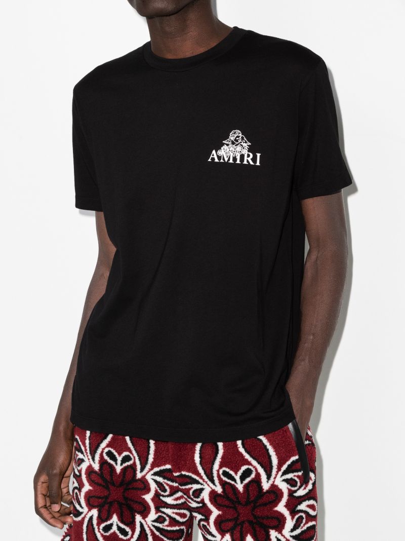 Cherub Print Cotton T-shirt