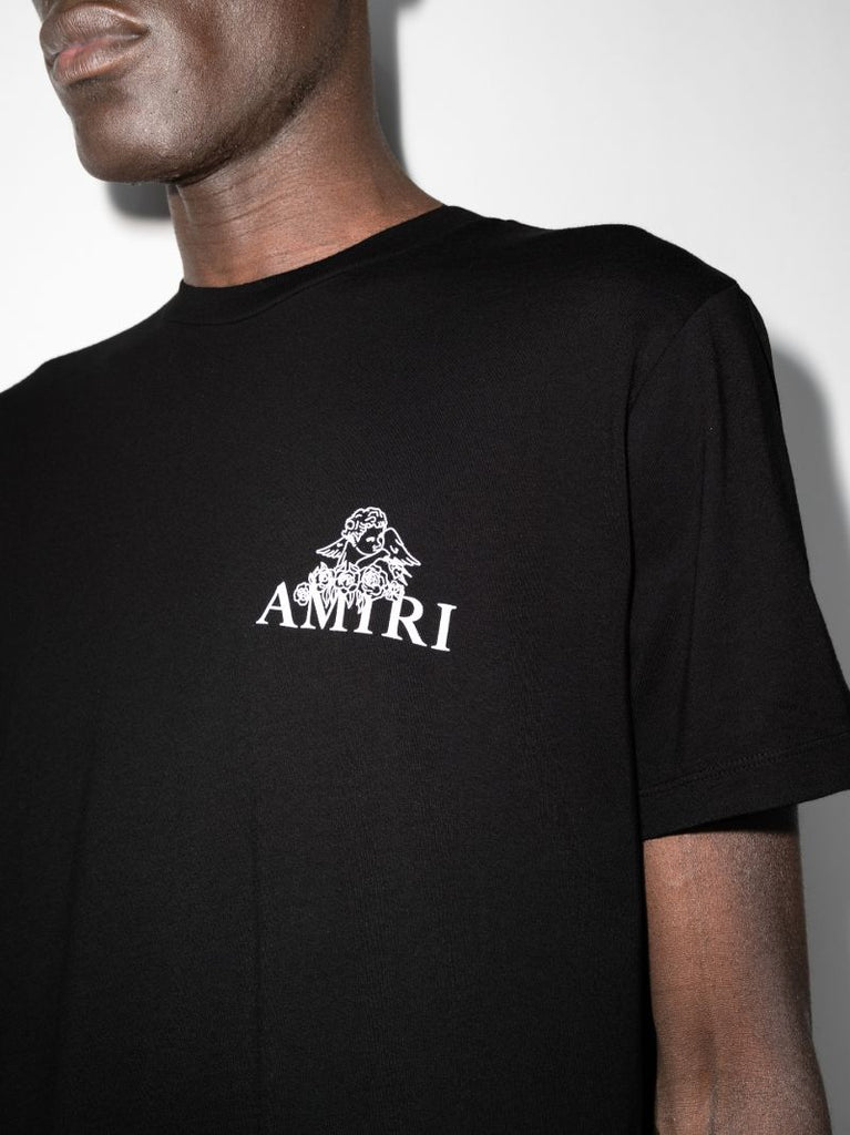 Cherub Print Cotton T-shirt