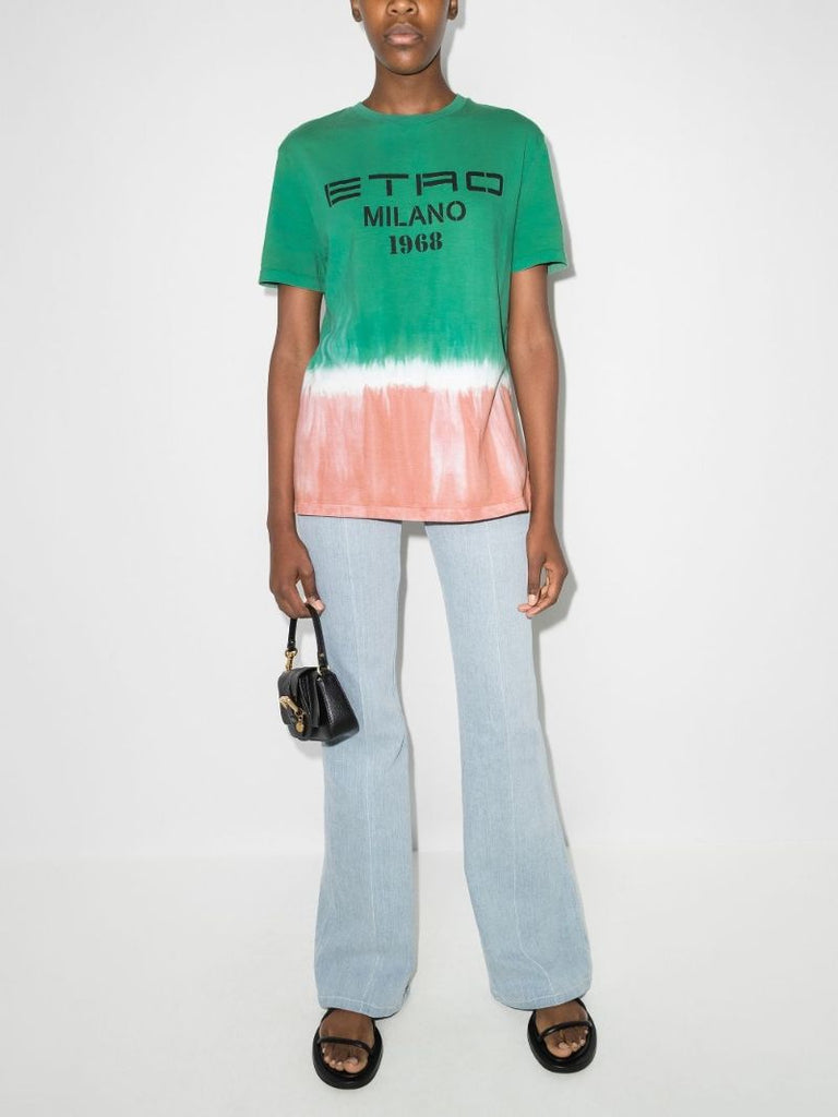 Green Tie-dye T-shirt