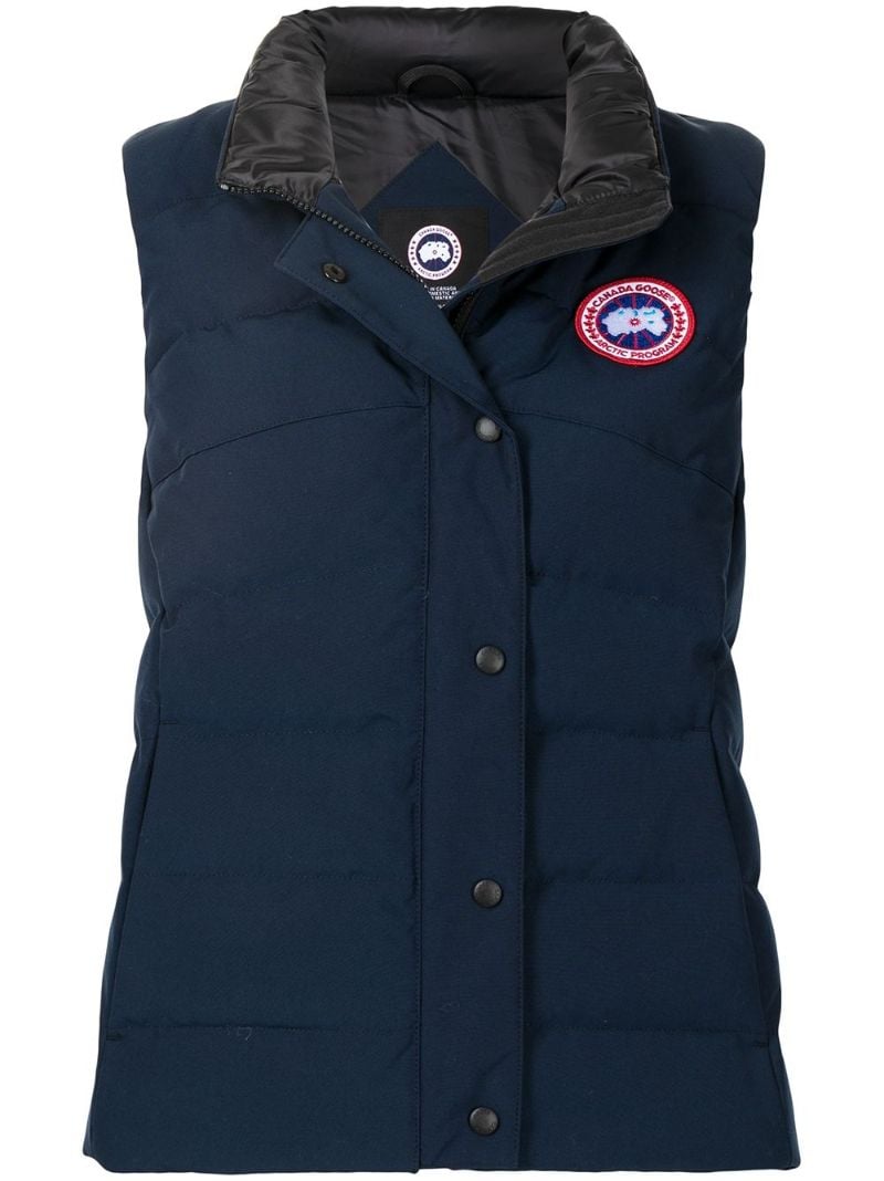 Navy Freestyle Padded Gilet