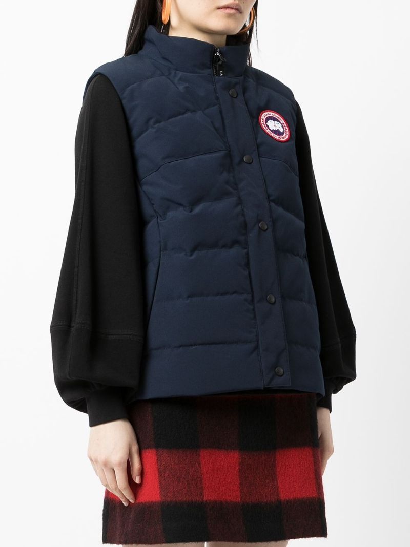 Navy Freestyle Padded Gilet
