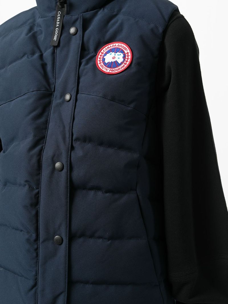 Navy Freestyle Padded Gilet