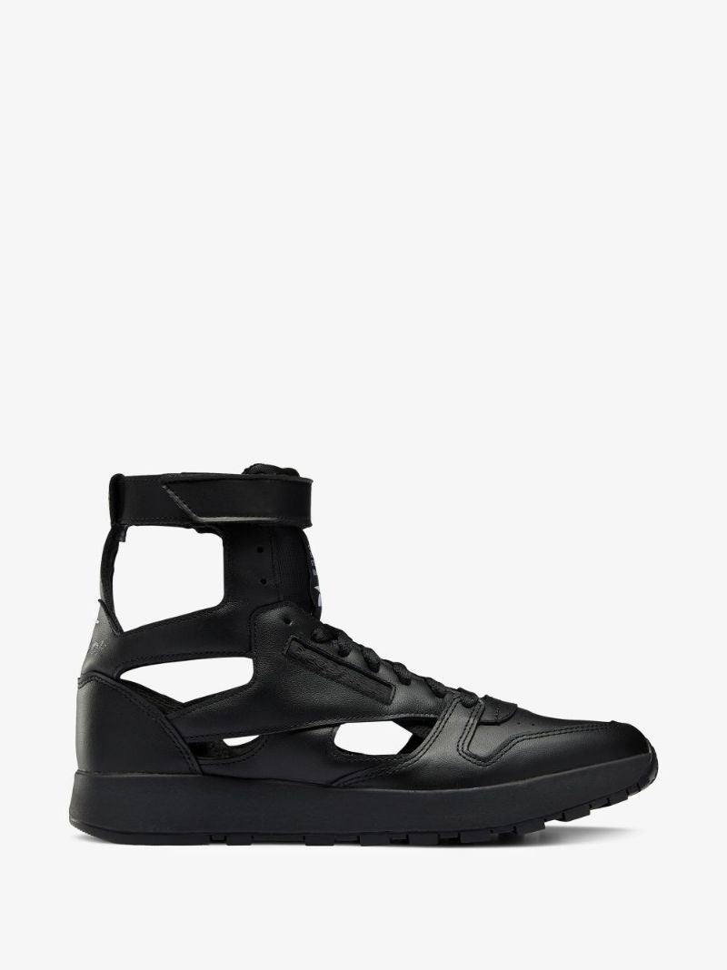 X Reebok Black Classic Leather Tabi High Sneakers