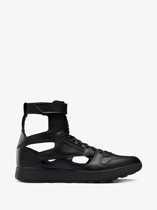 X Reebok Black Classic Leather Tabi High Sneakers