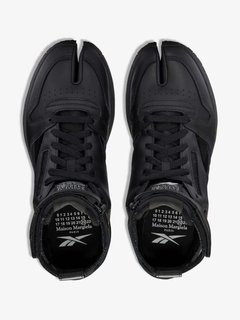 X Reebok Black Classic Leather Tabi High Sneakers