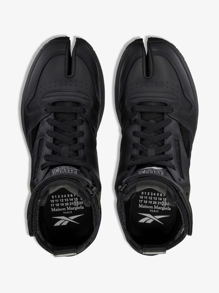 X Reebok Black Classic Leather Tabi High Sneakers