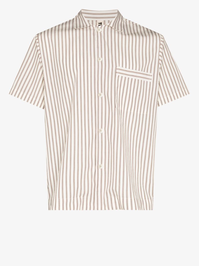 Striped Poplin Sleep Shirt