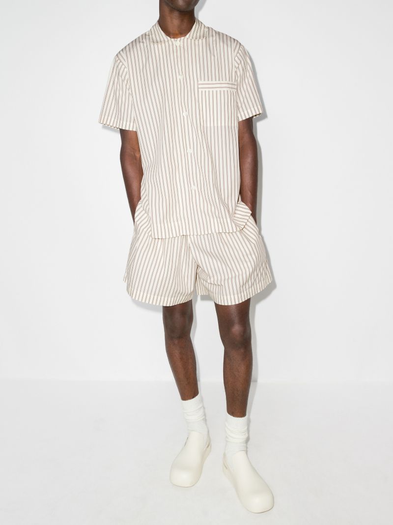 Striped Poplin Sleep Shirt