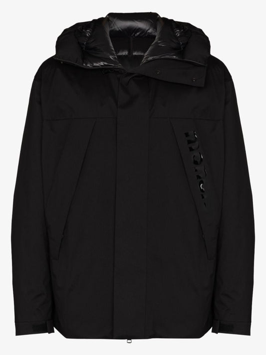 Black Dilliers Hooded Jacket