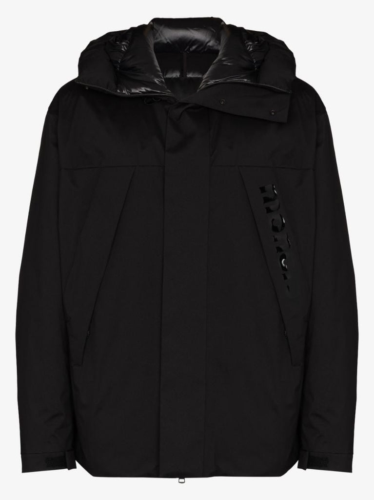 Black Dilliers Hooded Jacket