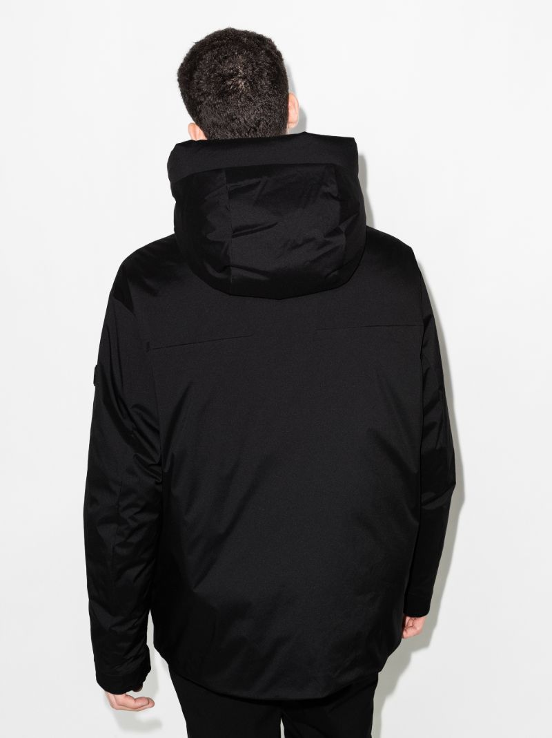 Black Dilliers Hooded Jacket