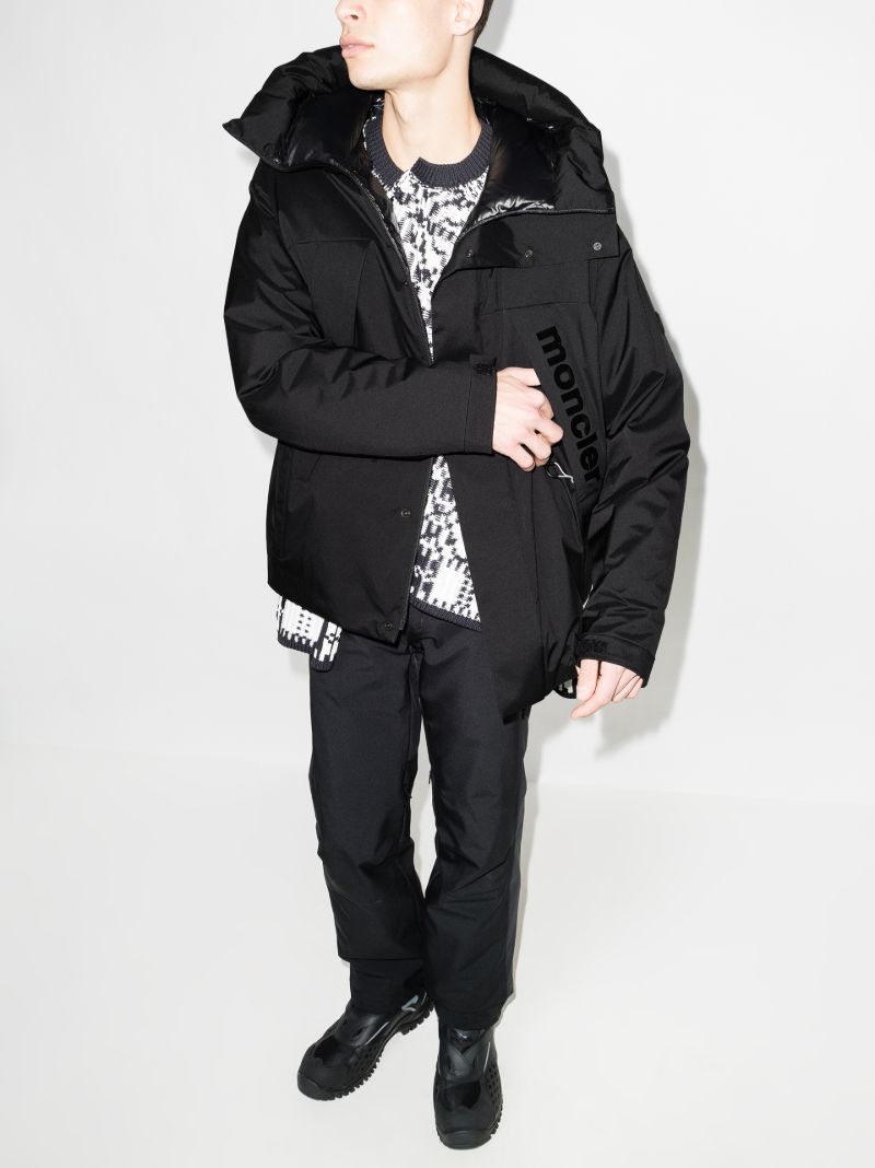 Black Dilliers Hooded Jacket