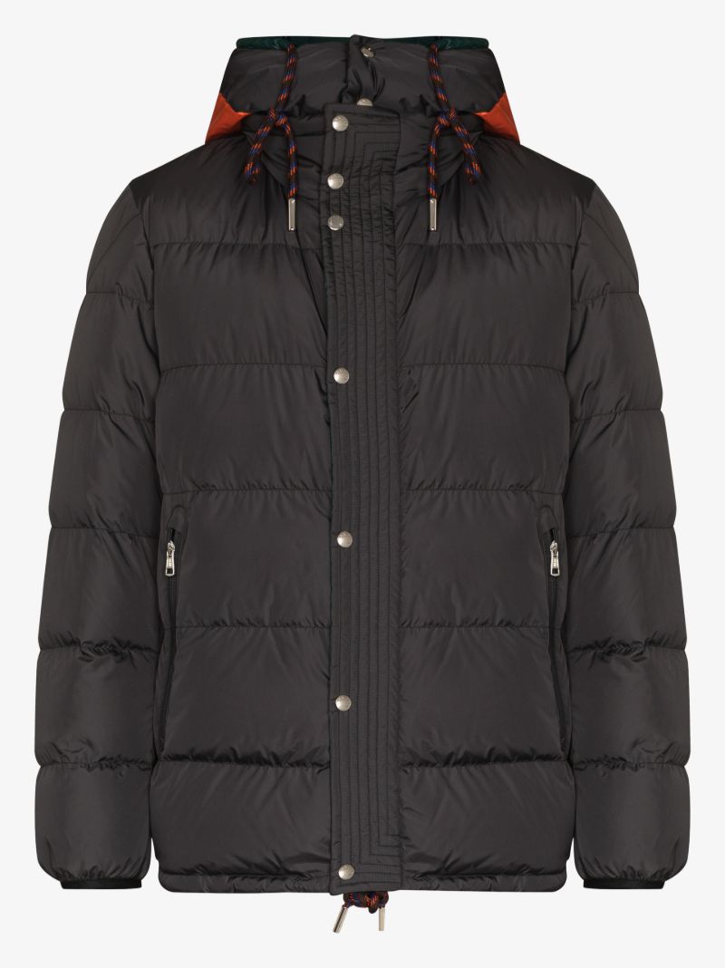 Black Etievant Reversible Down Jacket