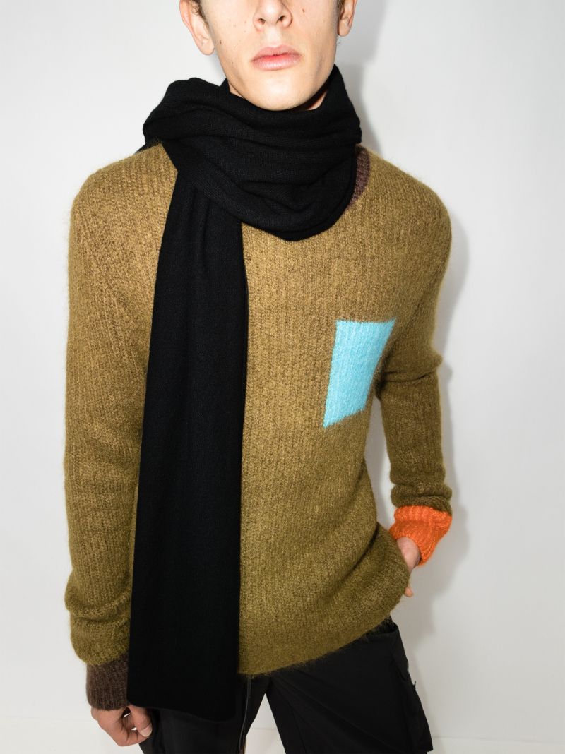 Black Cashmere Scarf