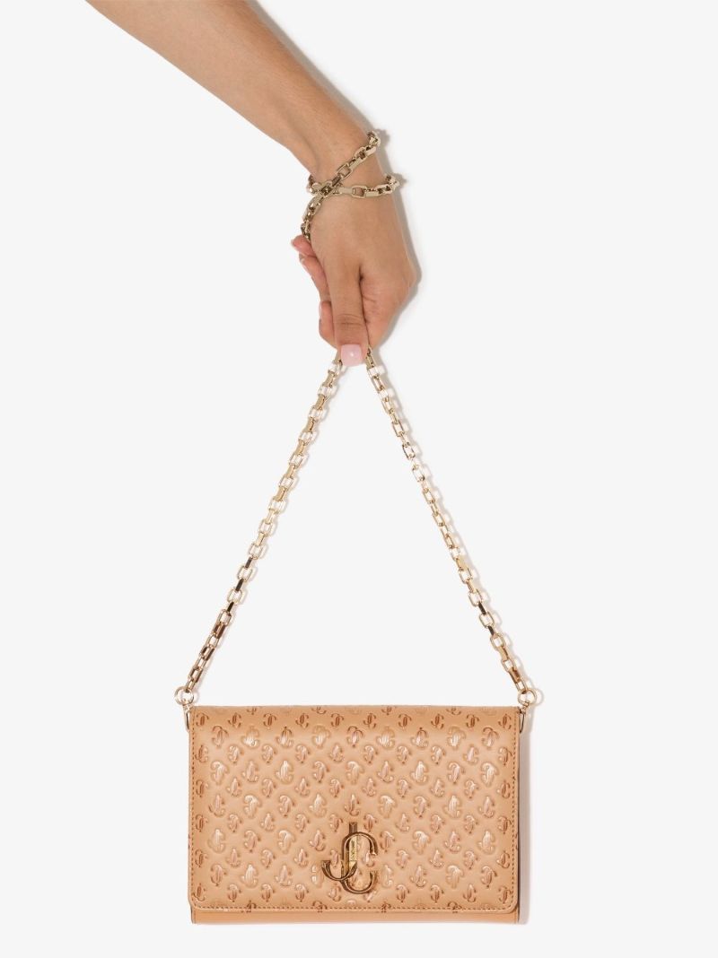 Brown Varenne Small Leather Clutch Bag