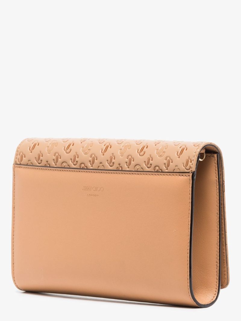 Brown Varenne Small Leather Clutch Bag
