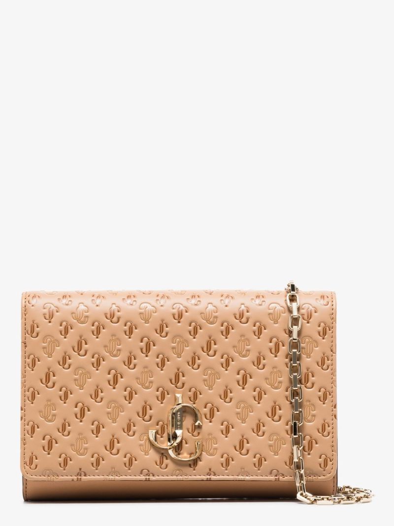 Brown Varenne Small Leather Clutch Bag