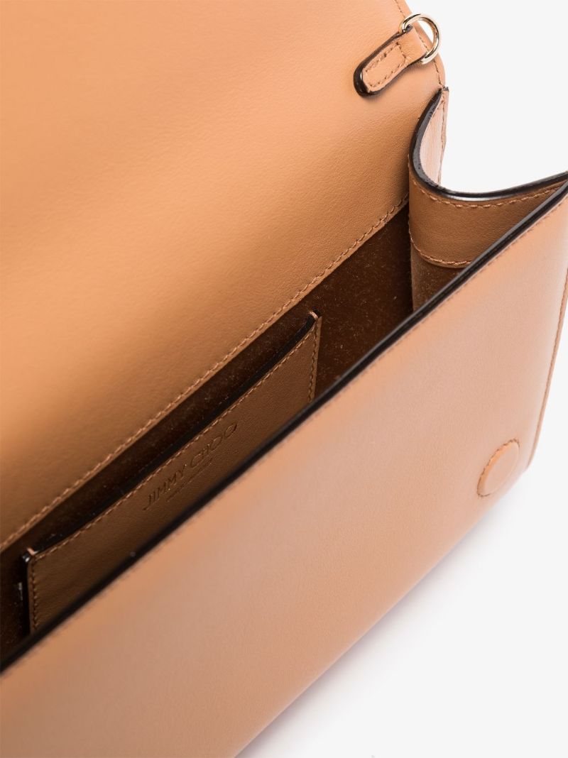 Brown Varenne Small Leather Clutch Bag