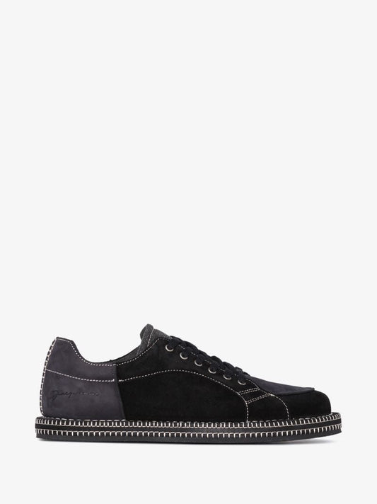 Black Les Chaussures BlÃ_x0083_Â© Panelled Sneakers