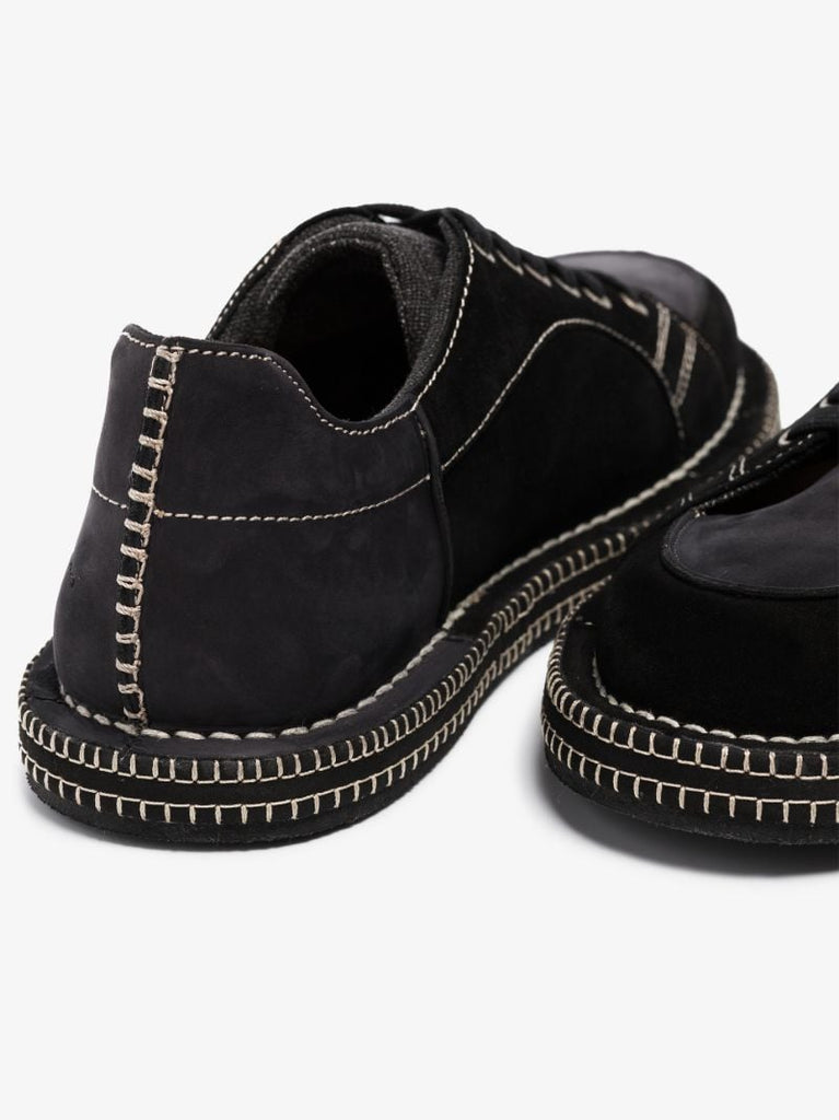 Black Les Chaussures BlÃ_x0083_Â© Panelled Sneakers